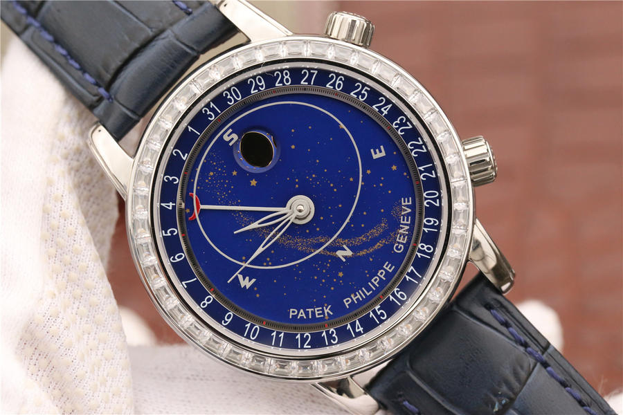 高仿表百达翡丽星空表 百达翡丽星空升级版6104G-001￥3980 第14张