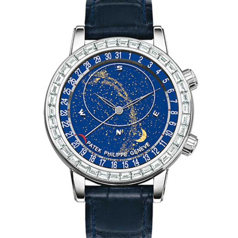 高仿表百达翡丽星空表 百达翡丽星空升级版6104G-001￥3980
