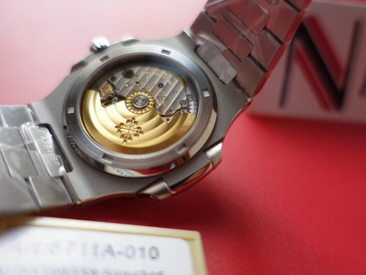 百达PatekPhilippePPFV2版PPF超级鹦鹉螺重磅来袭防水表高仿￥3300.00 第7张