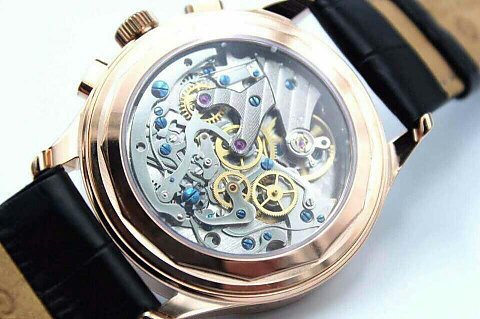 PATEKPHILIPPE百达翡丽5170系列5170J玫瑰金腕表顶级版男表仿品￥3280.00 第7张