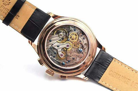 PATEKPHILIPPE百达翡丽5170系列5170J玫瑰金腕表顶级版男表仿品￥3280.00 第5张