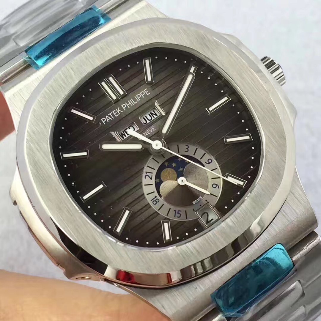 2017年头巨献新款超级百达翡丽复杂5726 百达翡丽月相高彷多少钱￥3250.00 第6张