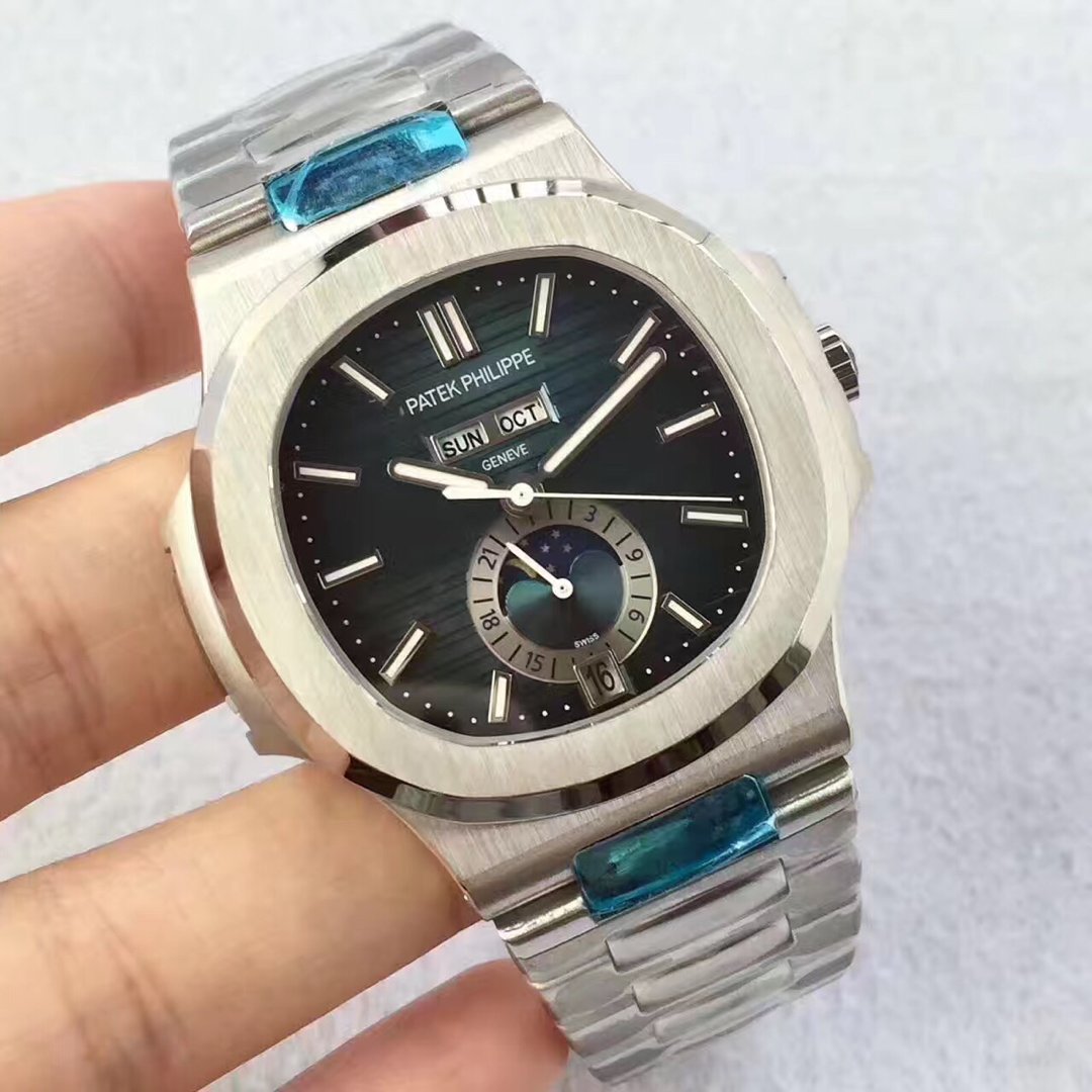 2017年头巨献新款超级百达翡丽复杂月相星空高仿￥3480.00 第3张