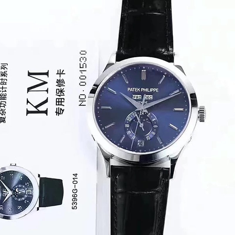 KM出品新款百达翡丽首款 高彷百达翡丽月相￥3180.00 第1张