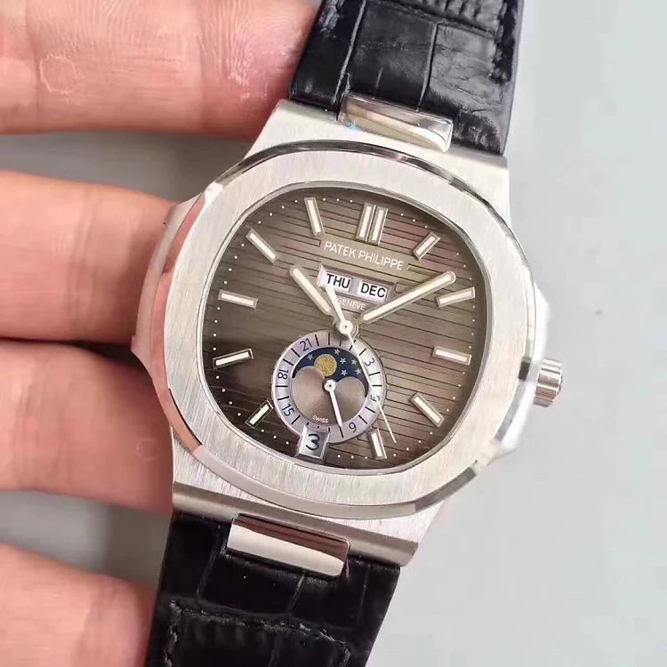 最新款2017年巨献超级百达翡丽复杂功能 复刻百达翡丽月相计时表￥3180.00 第2张