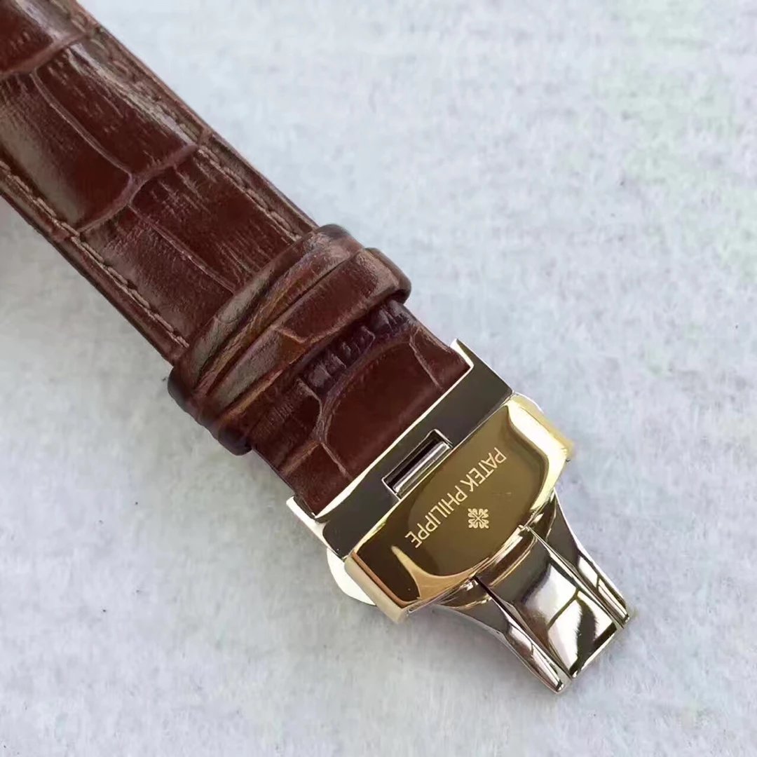 2017百达翡丽最新款经典永恒真24时指针精钢 一比一精仿百达翡丽手表价格图片男表￥3480.00 第6张