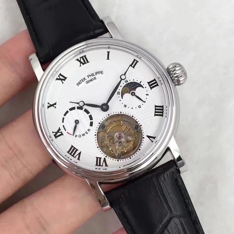 PP百达翡丽真陀飞轮材料316钢直径直径42m 复刻手表百达翡丽陀飞轮￥4999.00