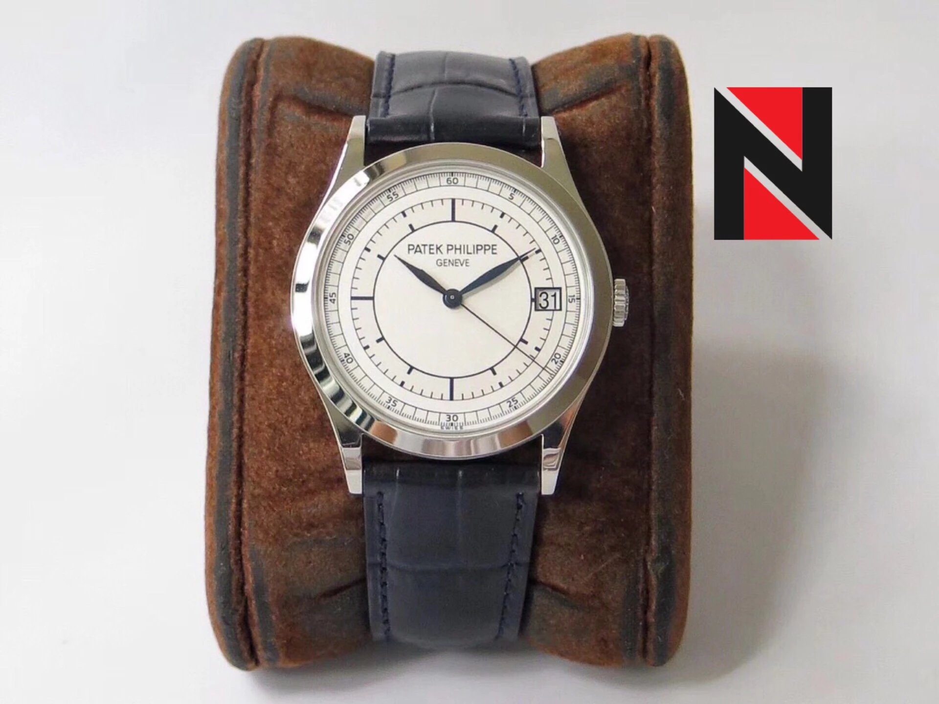 百达PatekPhilippe古典表系列5296G010皮带机械男 zf 百达翡丽古典￥3180.00 第3张