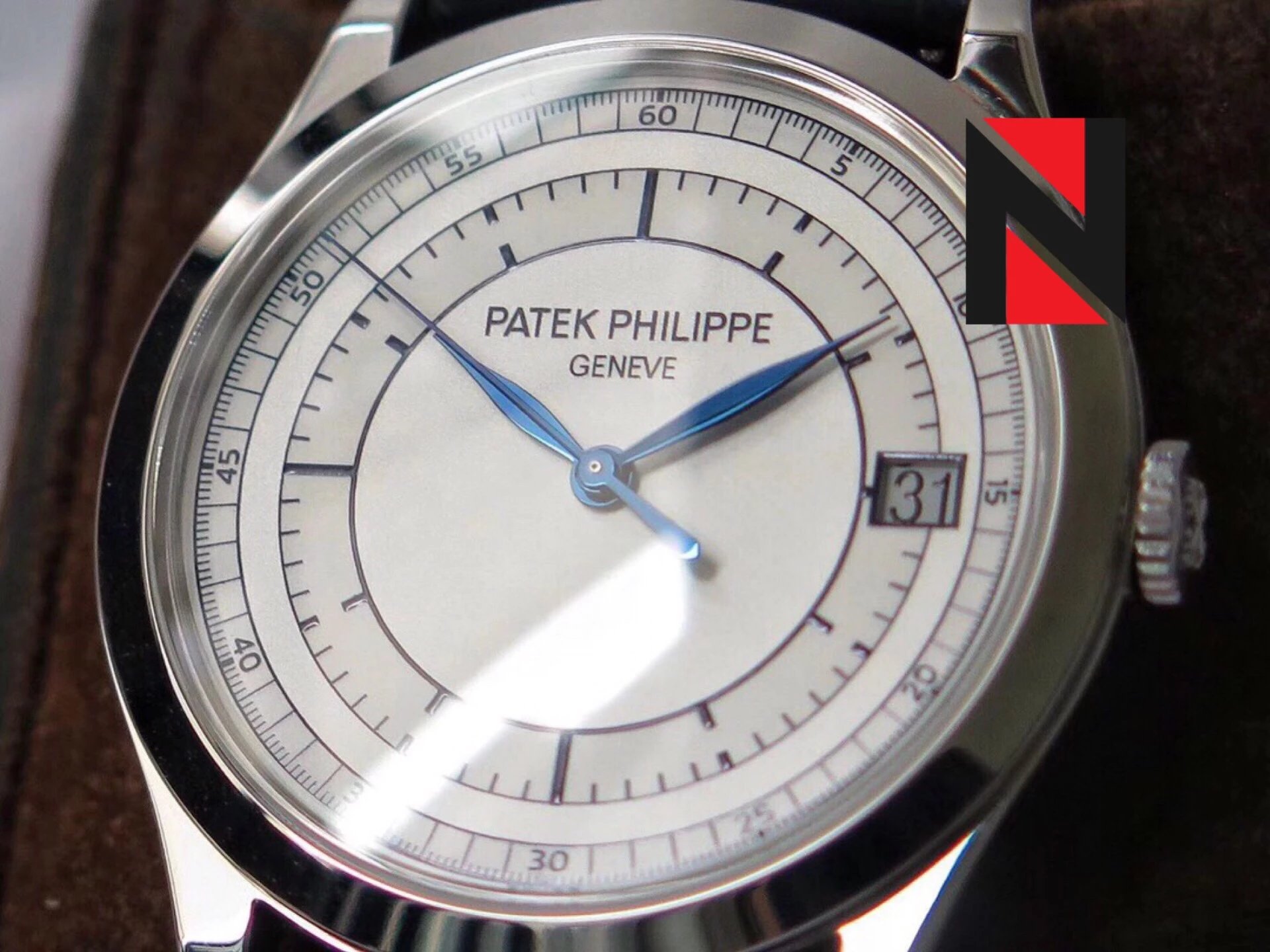 百达PatekPhilippe古典表系列5296G010皮带机械男 zf 百达翡丽古典￥3180.00 第8张