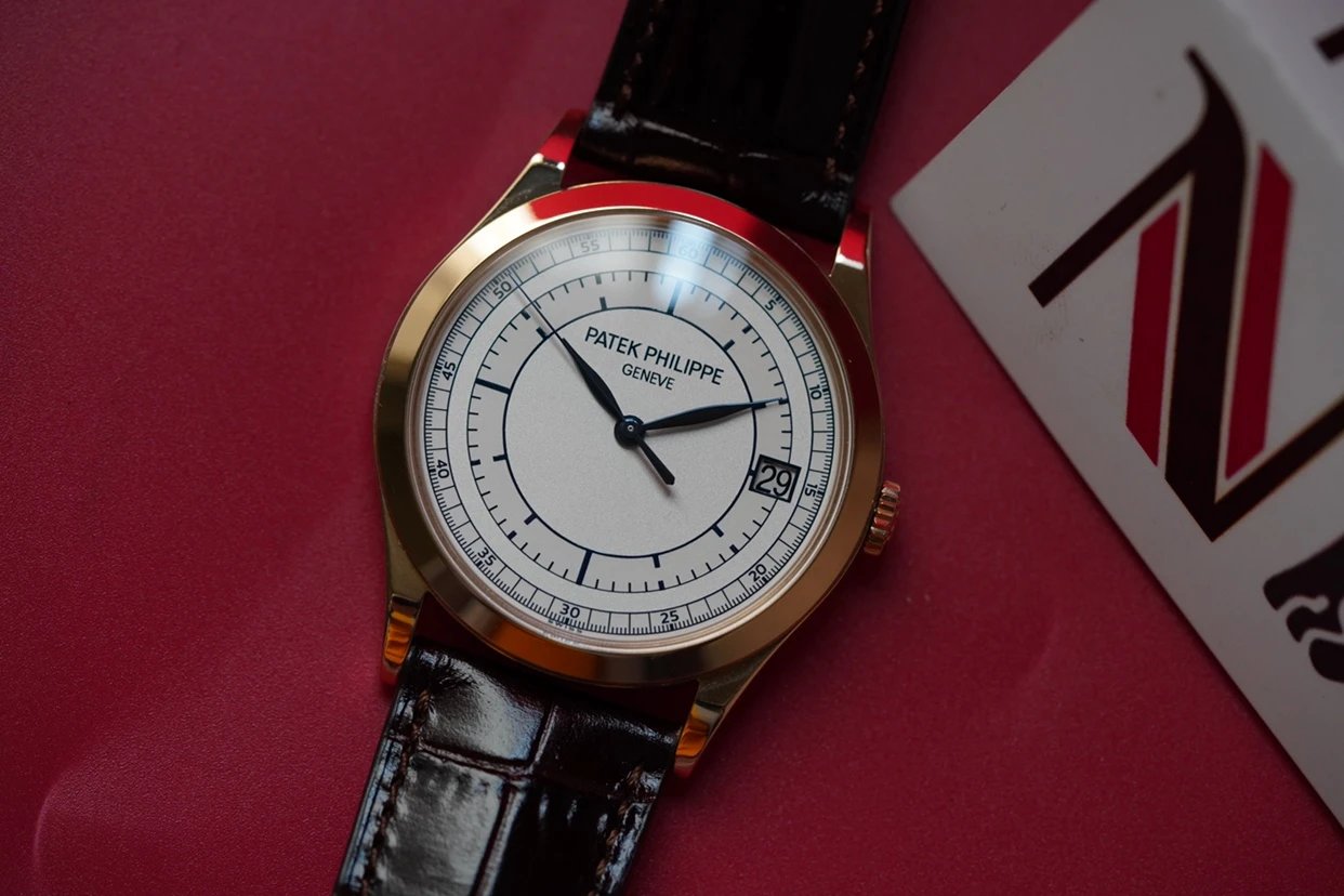 百达PatekPhilippe古典表系列5296G010皮带机械男 zf百达翡丽古典表￥3280.00 第2张