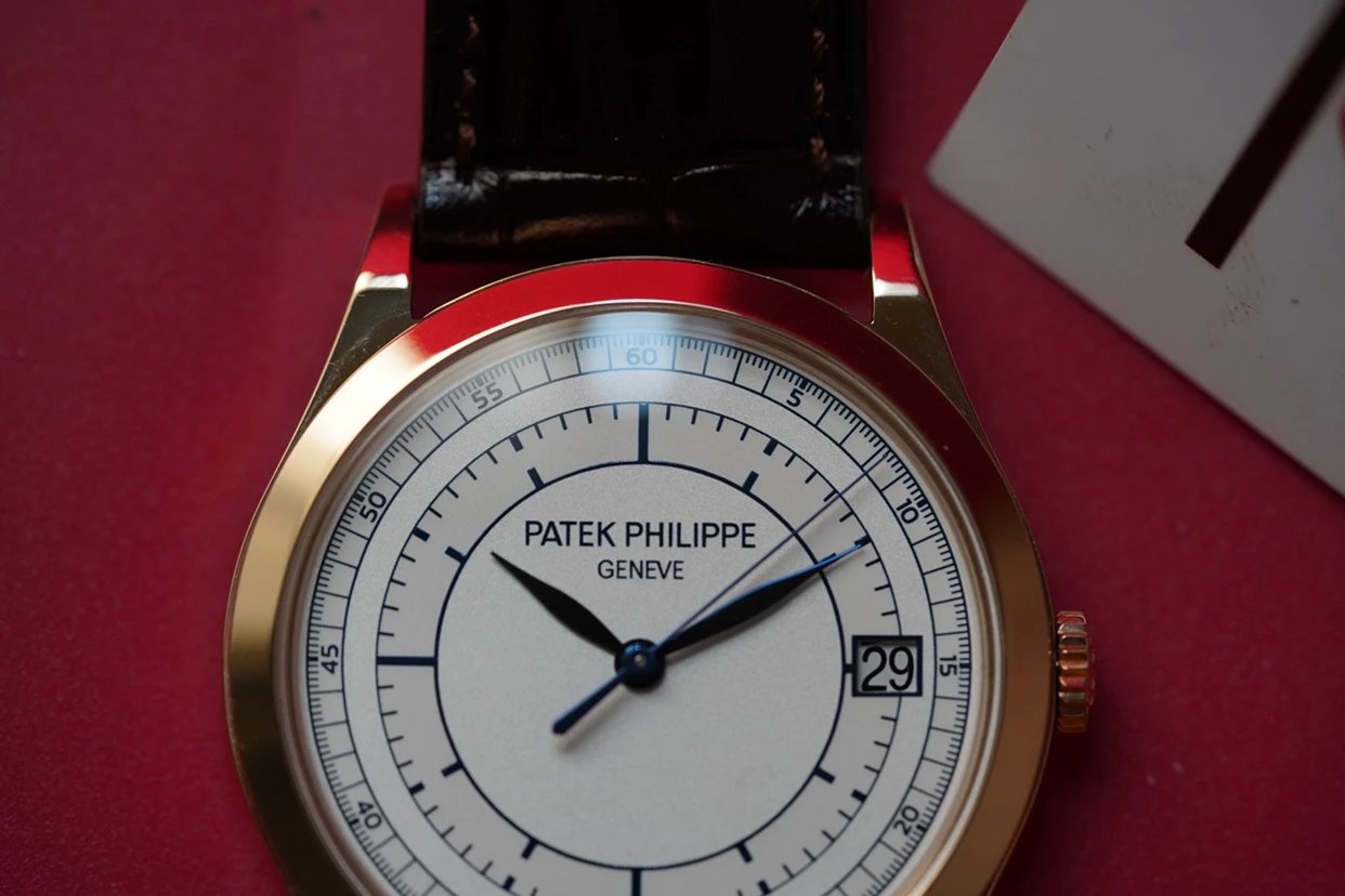 百达PatekPhilippe古典表系列5296G010皮带机械男 zf百达翡丽古典表￥3280.00 第4张