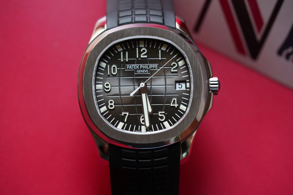 ZF百达PatekPhilippe海底探险者系列手雷橡胶带机械表 百达翡丽手雷复刻表不同厂版本￥3180.00