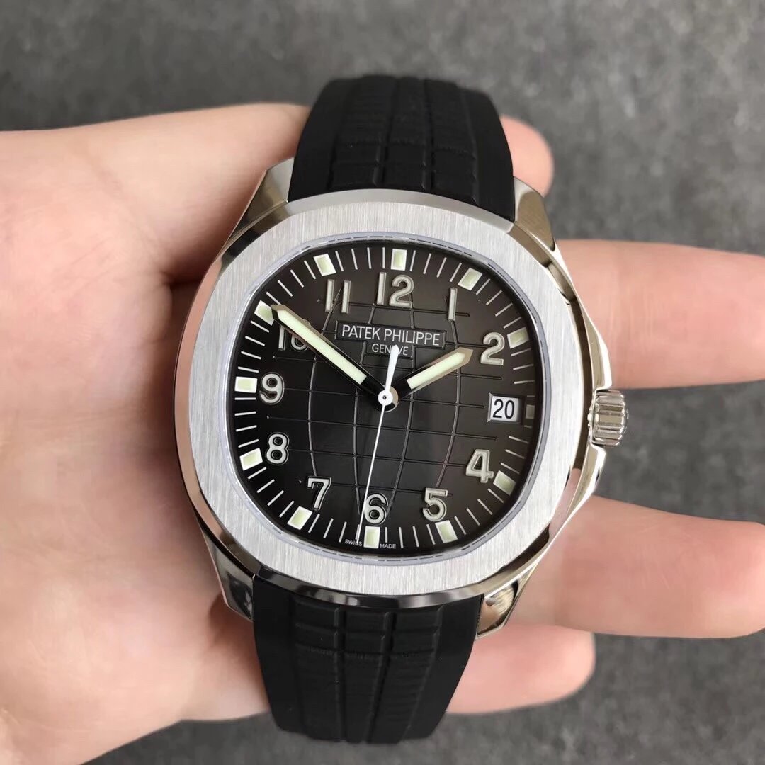 ZF百达PatekPhilippe海底探险者系列手雷橡胶带机械表 百达翡丽手雷复刻表不同厂版本￥3180.00 第3张