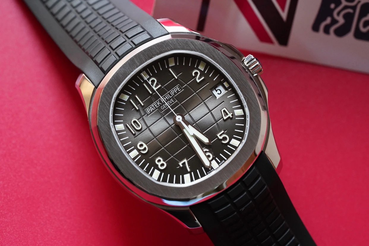 ZF百达PatekPhilippe海底探险者系列手雷橡胶带机械表 百达翡丽手雷复刻表不同厂版本￥3180.00 第11张