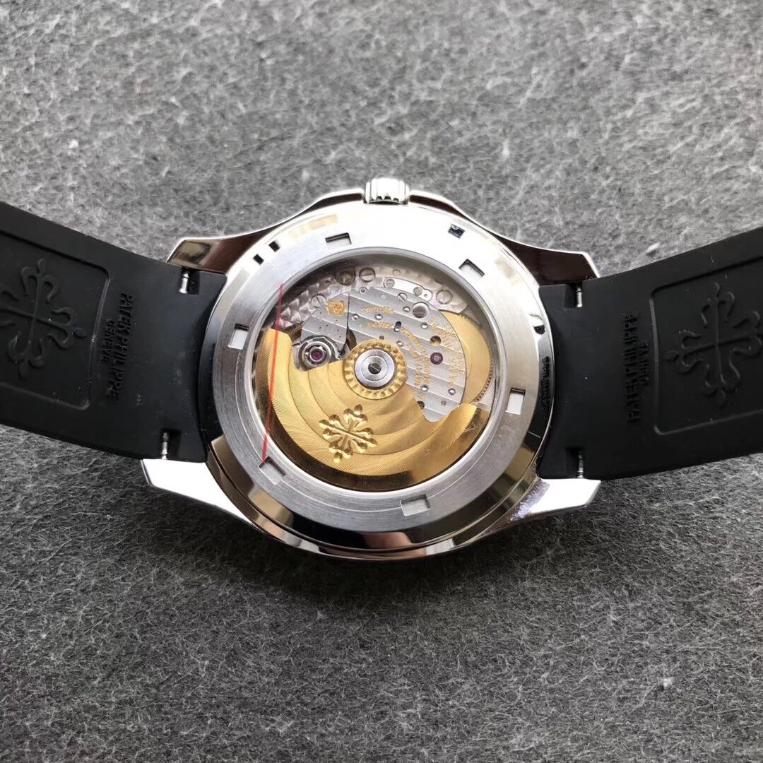 ZF百达PatekPhilippe海底探险者系列手雷橡胶带机械表 百达翡丽手雷复刻表不同厂版本￥3180.00 第16张