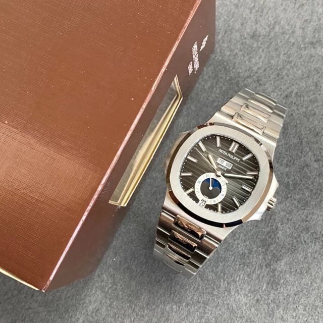 GR厂手表百达翡丽NAUTILUS鹦鹉螺系列57261A010腕表 百达翡丽鹦鹉螺仿品￥3280.00 第9张