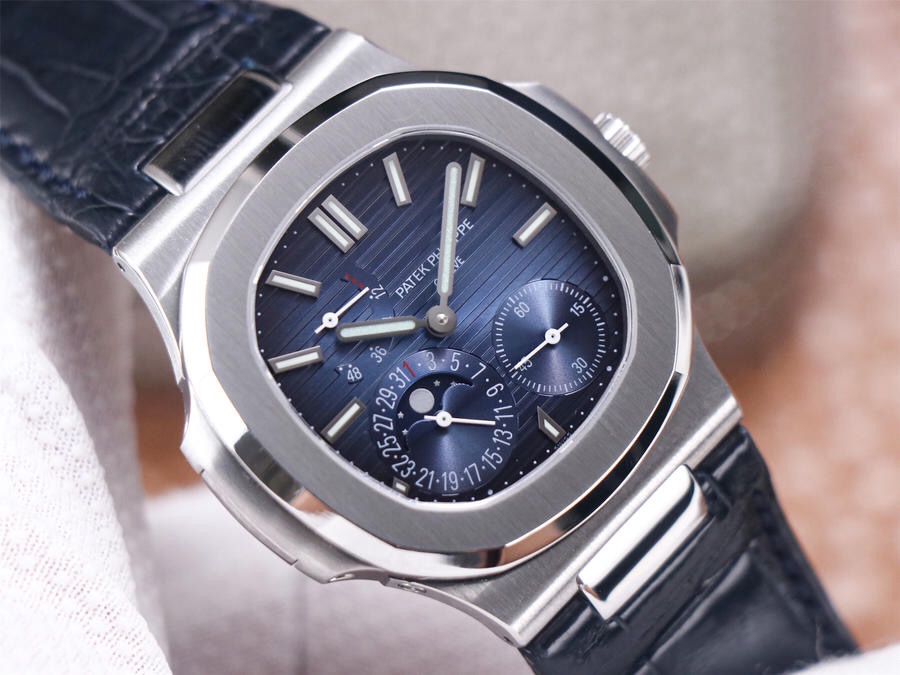 PF百达fei丽鹦鹉螺运动系列5712直径40.mm精钢表带透底男士腕表手动 百达翡丽鹦鹉螺5711手表仿品￥3480.00 第5张