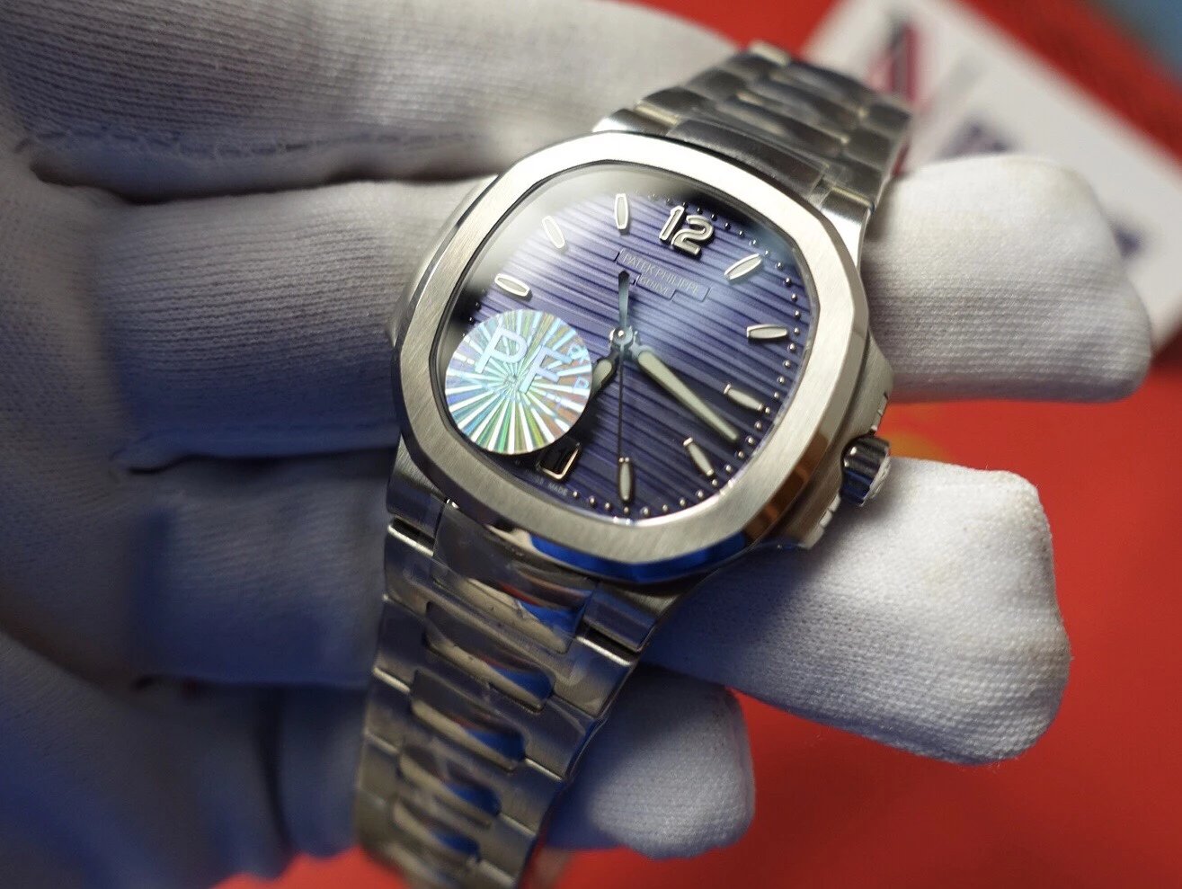百达PatekPhilippe7118女士腕表PF厂出品独家一体机芯 百达翡丽女表仿经典款￥3380.00 第14张