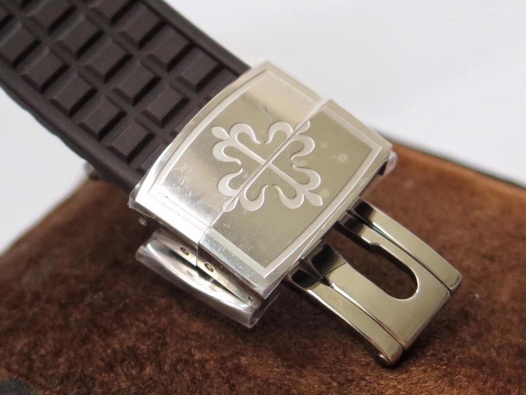 PPF百达PatekPhilippeAQUANAUT女装款橡胶带独家定制 百达翡丽高仿表价格女电子￥3480 第8张