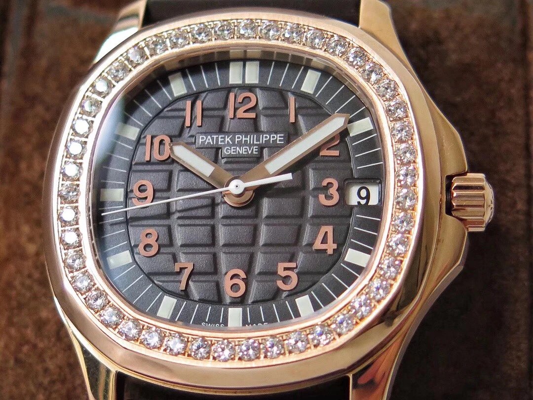PPF百达PatekPhilippeAQUANAUT女装款橡胶带独家机芯 百达翡丽仿表女表￥3480.00 第3张
