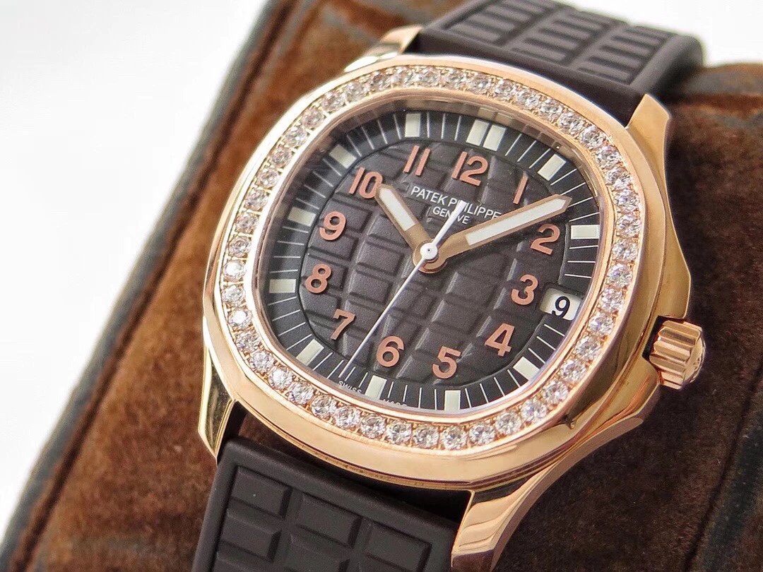 PPF百达PatekPhilippeAQUANAUT女装款橡胶带独家机芯 百达翡丽仿表女表￥3480.00 第5张