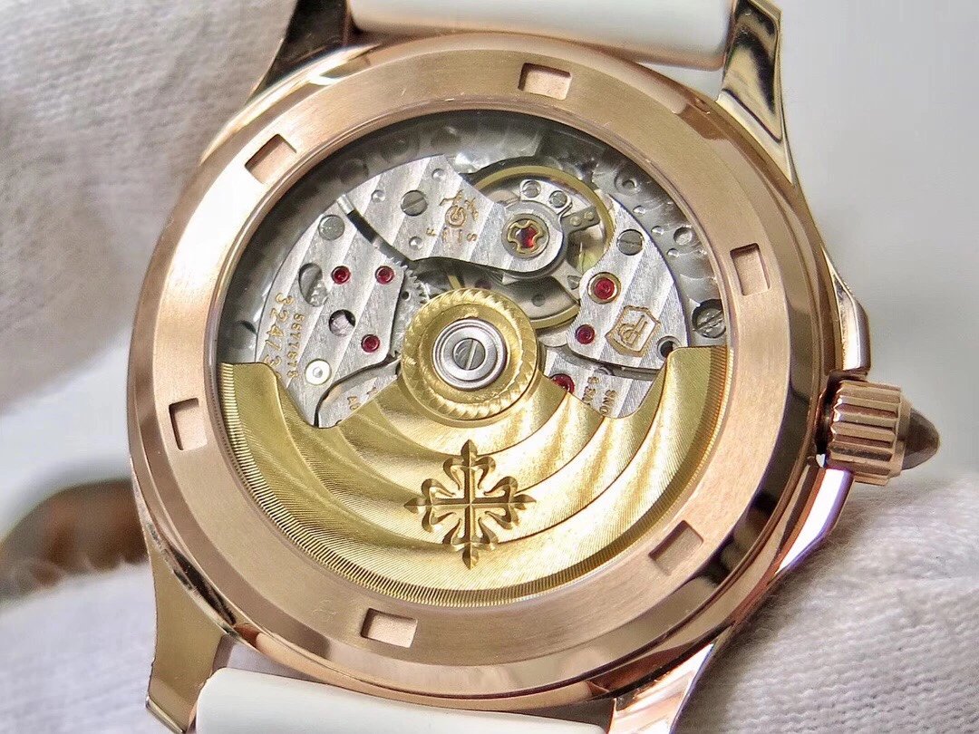 PPF百达PatekPhilippeAQUANAUT女装款橡胶带独家女表 百达翡丽750高仿女表￥3480.00 第6张