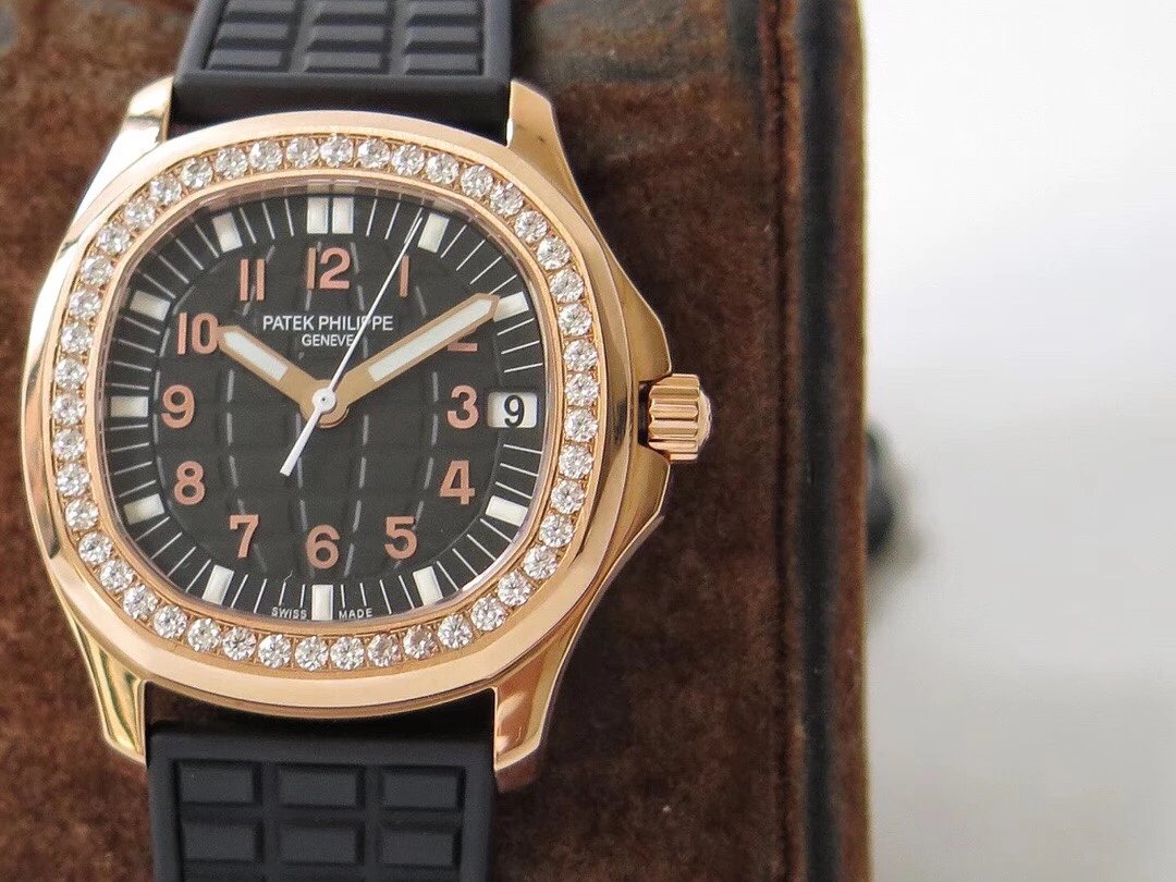 PPF百达PatekPhilippeAQUANAUT女款橡胶带独家机芯 仿百达翡丽黄金女表￥3480.00 第2张