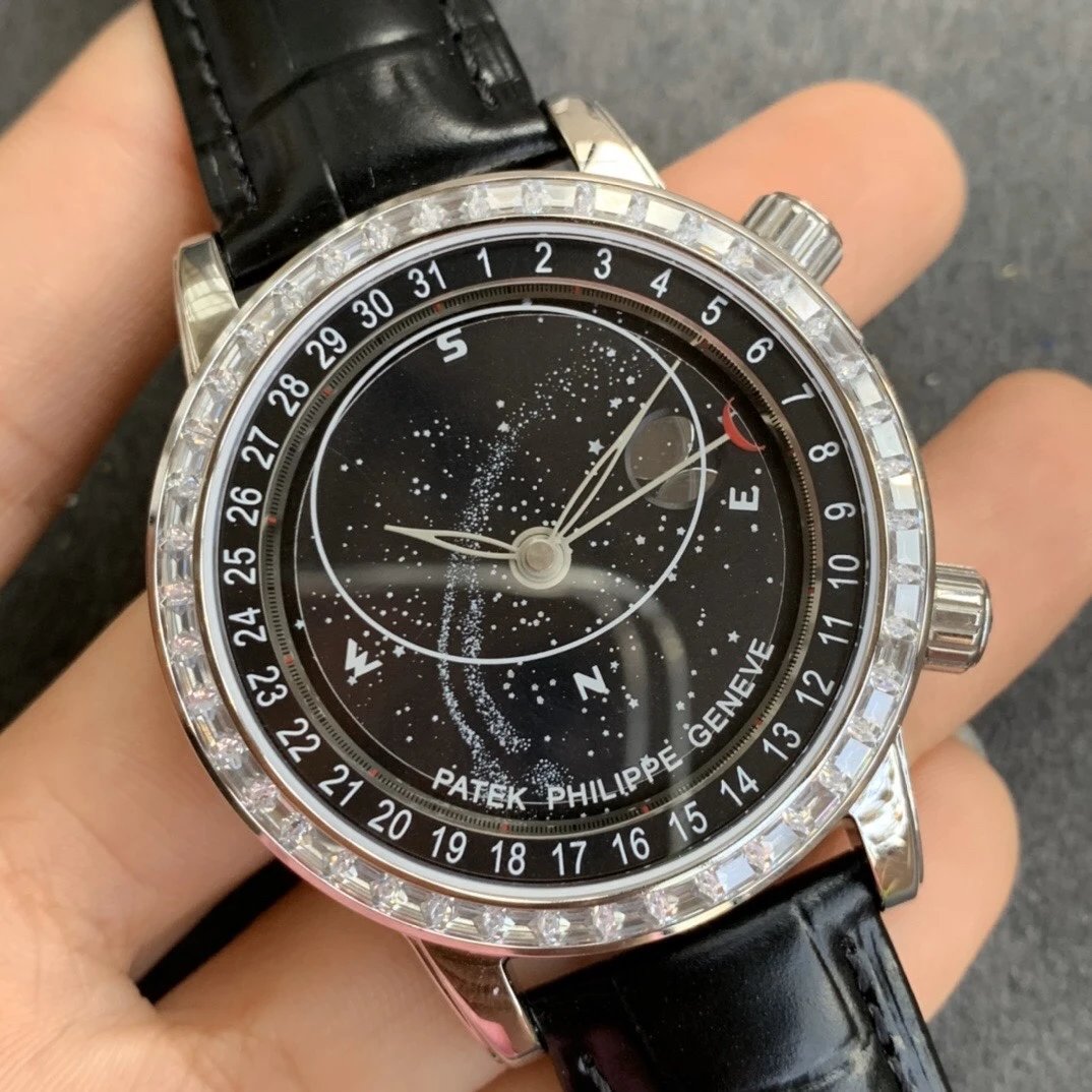 百达翡丽星空升级终极v2版超级复杂计时 高仿百达翡丽星空手表价格￥3180.00 第3张