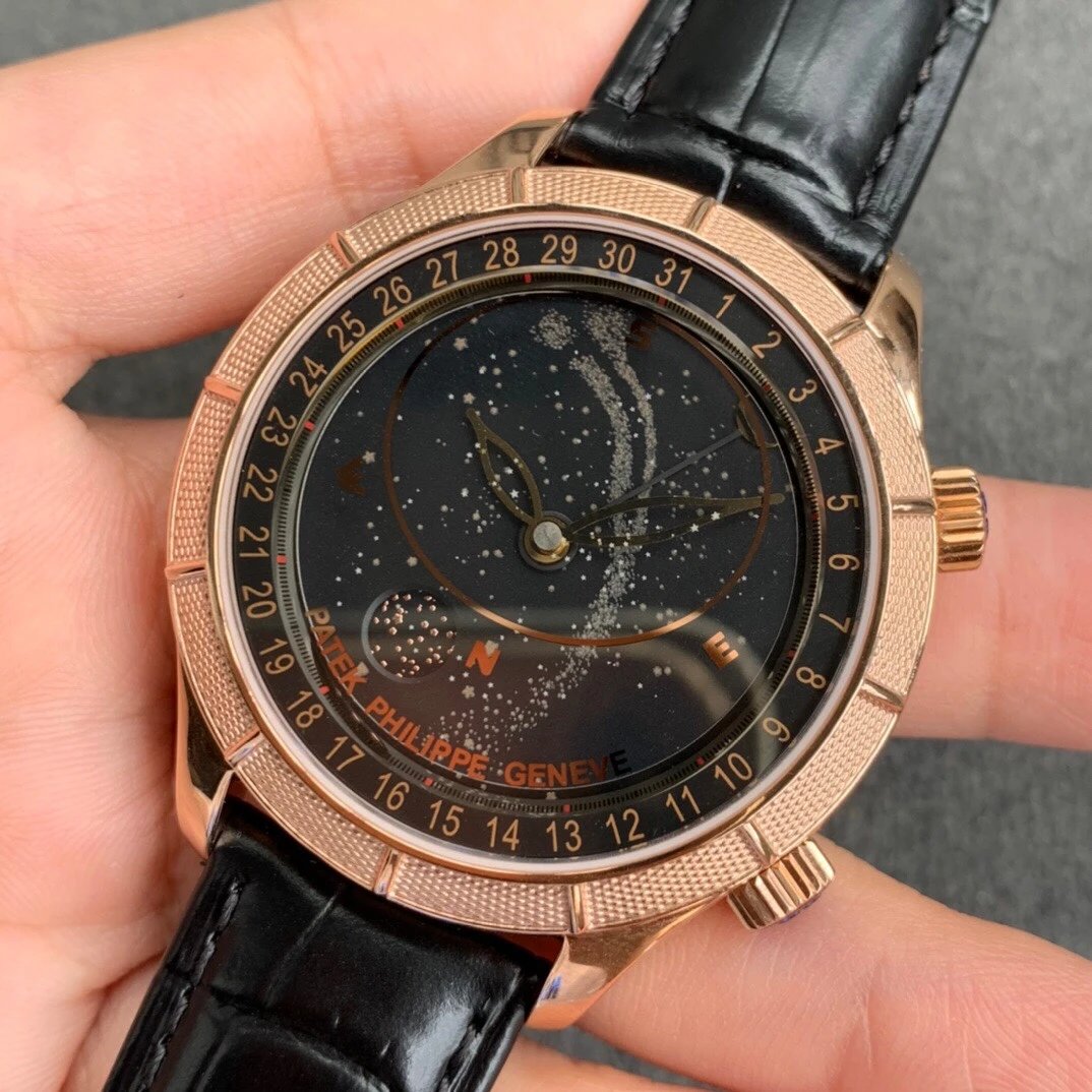 TZ百达翡丽复杂功能星空系列5106R51026104珍珠 复刻百达翡丽星空哪个厂最好￥3180.00 第3张