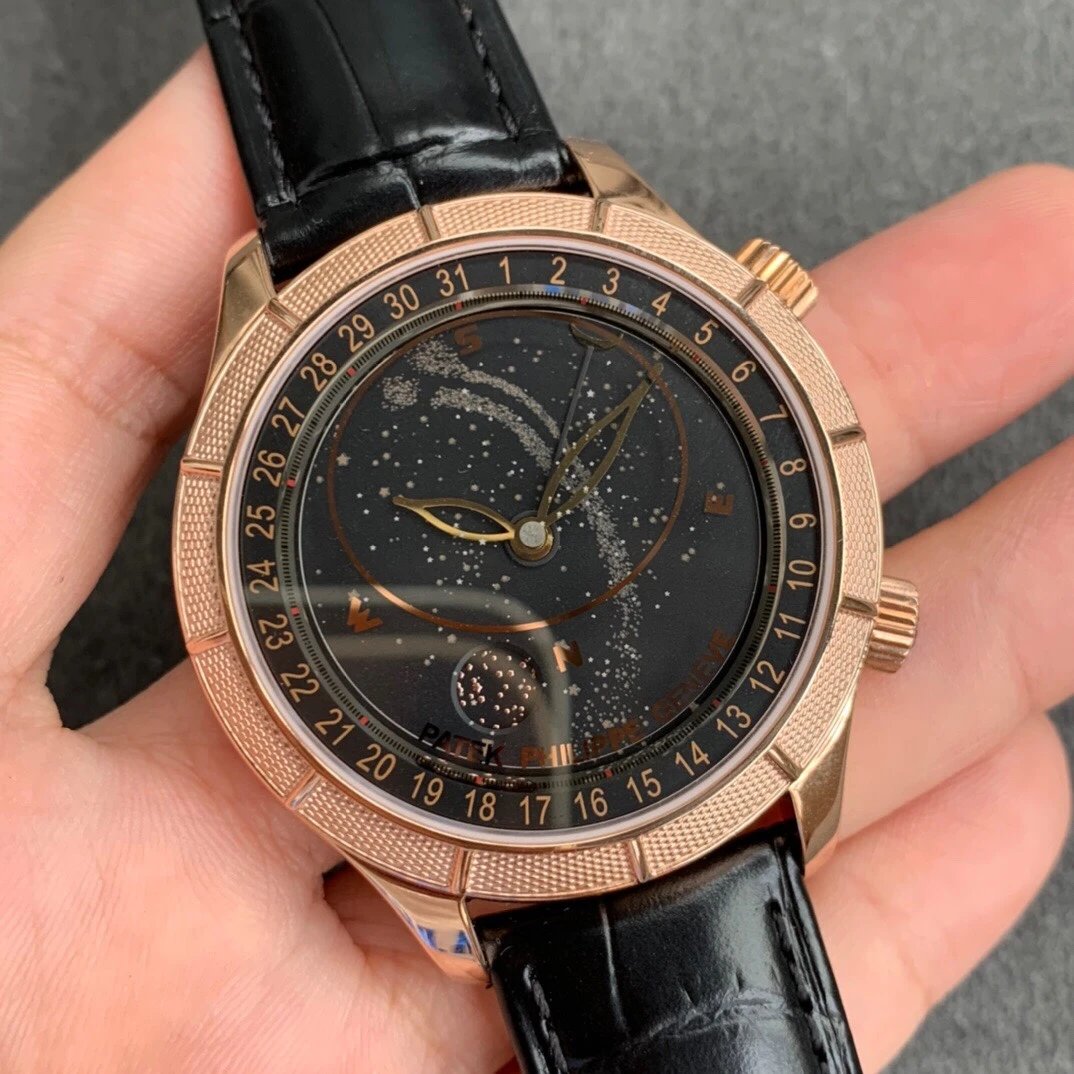 TZ百达翡丽复杂功能星空系列5106R51026104珍珠 复刻百达翡丽星空哪个厂最好￥3180.00 第2张