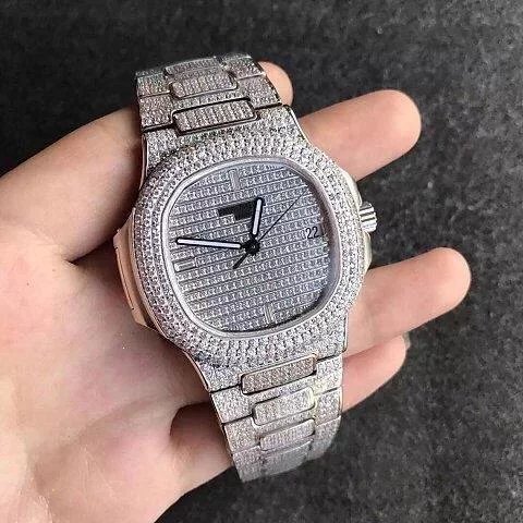 百达PatekPhilippe鹦鹉螺5719满天星土豪款绝对闪耀钢 pf百达翡丽鹦鹉螺万年历复刻￥3480.00