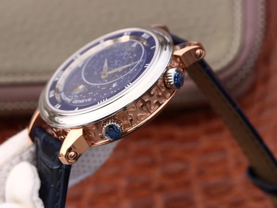 百达PatekPhilippe机械男表升级版星空5102天月款你 百达翡丽星空哪个厂复刻的好￥3180.00 第19张