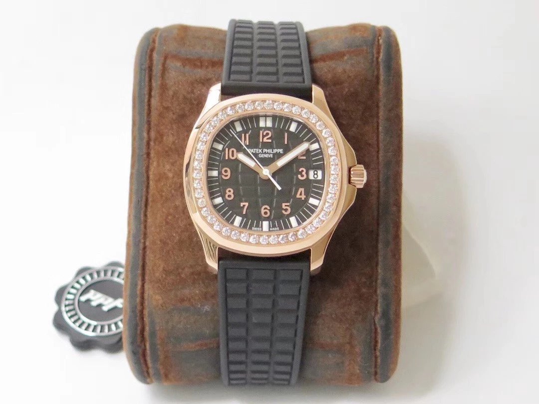 PPF百达翡丽AQUANAUT女装机械系列采用PPF独家定制 高仿百达翡丽手雷5167市价￥3480.00