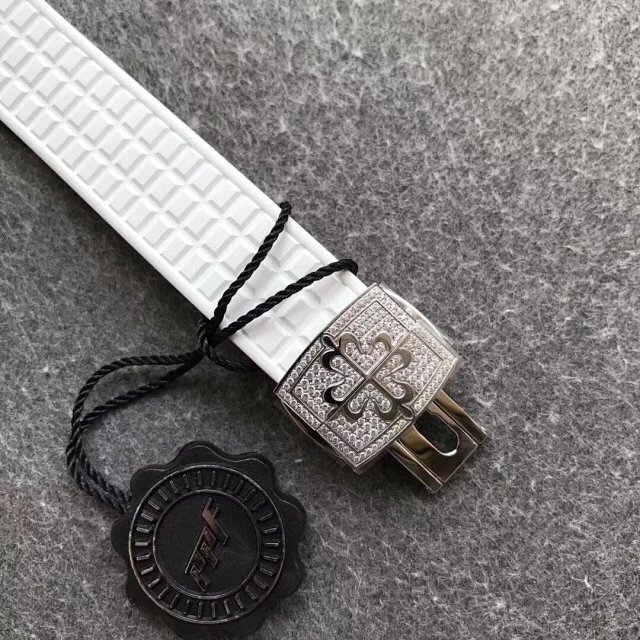 PPF厂手表百达翡丽AQUANAUT系列5068R001手雷18k金镶钻自动机械女表橡胶 百达翡丽750高仿女表￥3480.00 第10张