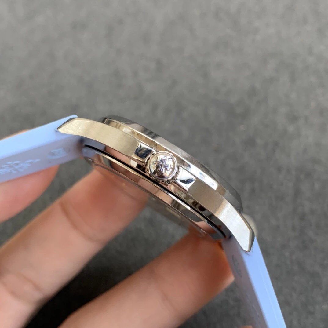 PPF厂手表百达翡丽AQUANAUT系列女士机械腕表原版 高仿百达翡丽女表区别￥3480.00 第4张