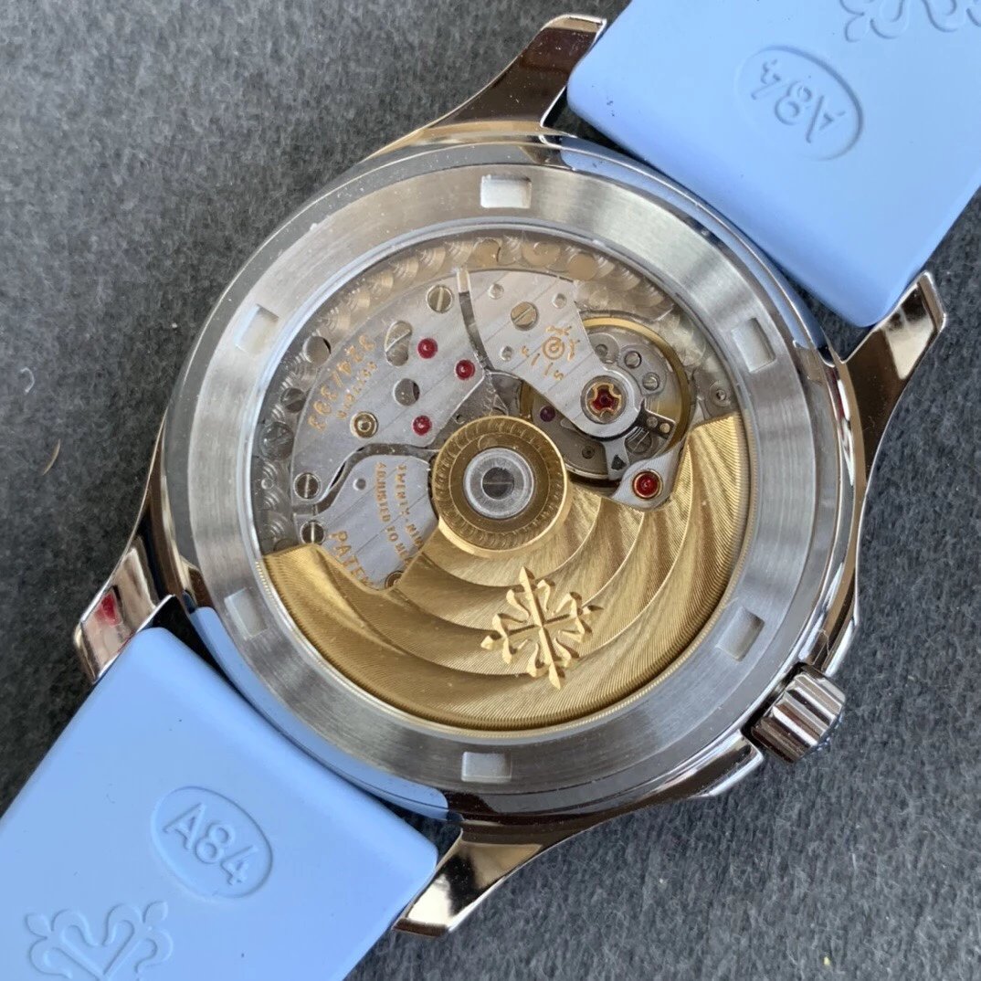 PPF厂手表百达翡丽AQUANAUT系列女士机械腕表原版 高仿百达翡丽女表区别￥3480.00 第8张