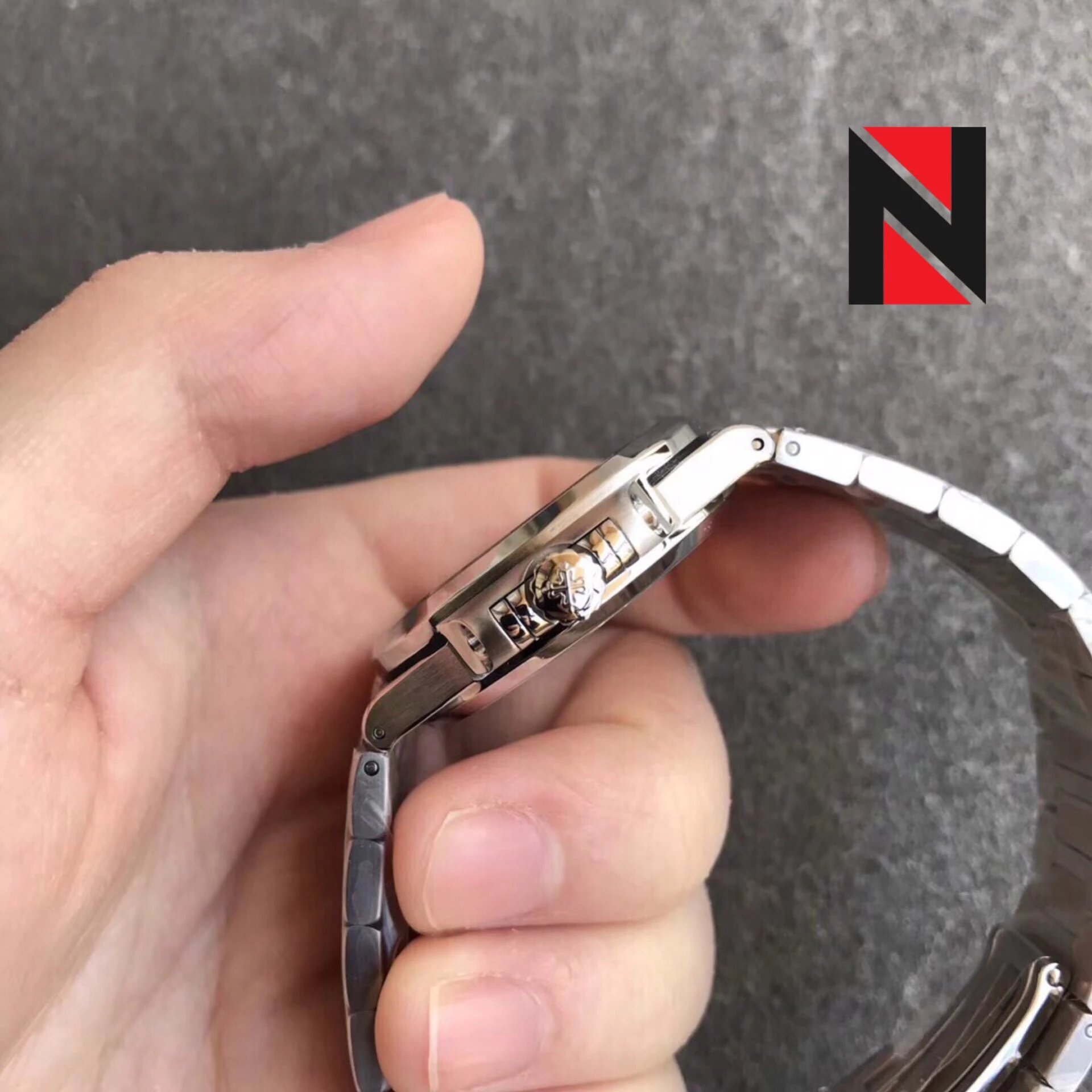 百达PatekPhilippe7118女士腕表PF厂出品独家一体机械 百达翡丽高仿镶钻女表￥3480.00 第5张