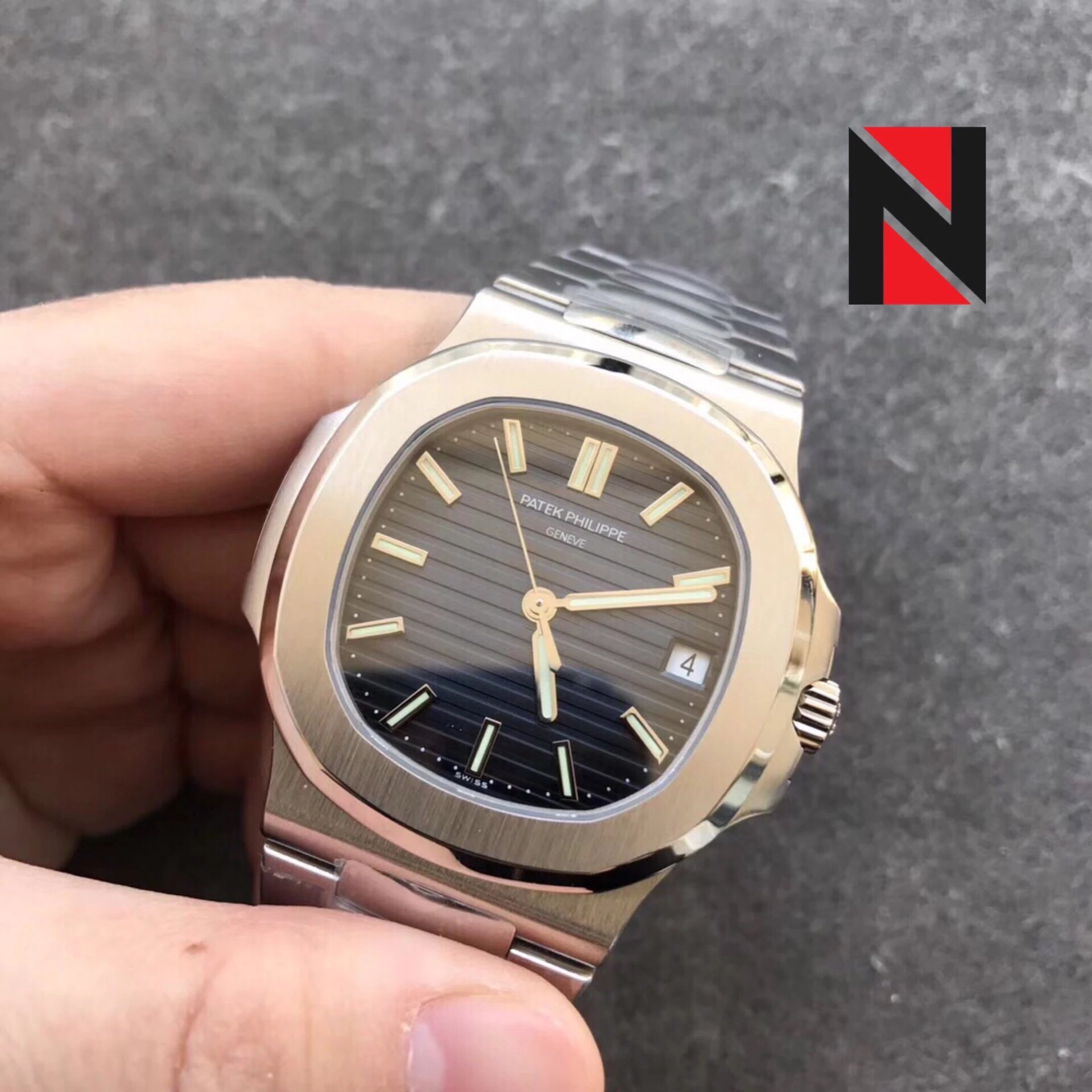 百达PatekPhilippe7118女士腕表PF厂出品独家一体改装 百达翡丽高仿女表价格￥3480.00 第6张