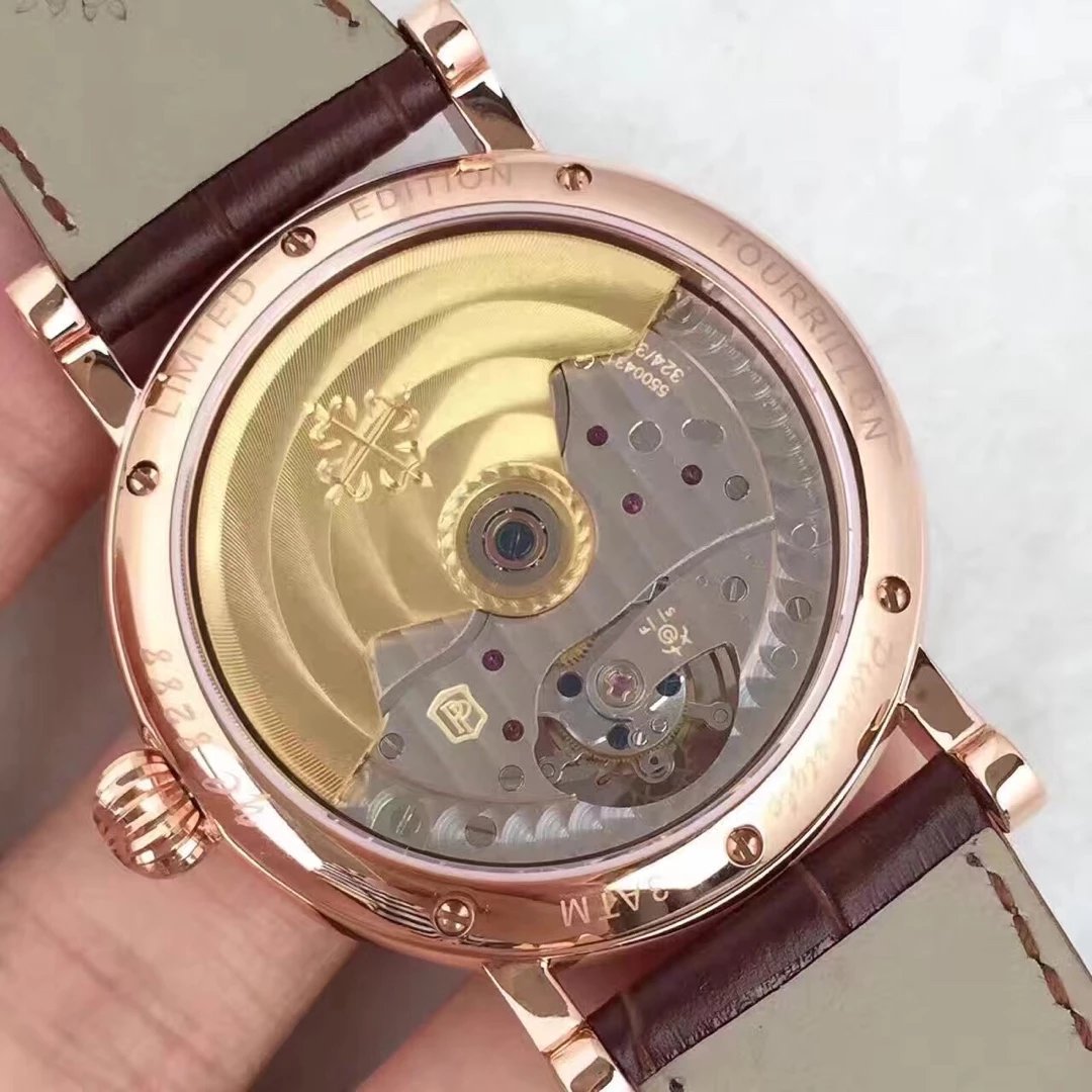 PP百达翡丽真陀飞轮材料316钢直径直径42m 百达翡丽仿陀飞轮手表价格￥4980.00 第5张