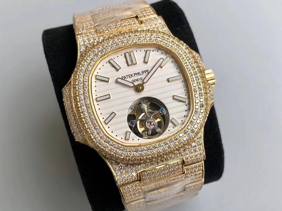 新品土豪专属PATEKPHILIPPE百达翡丽这款豪华百达翡丽陀飞轮腕表 广州高仿百达翡丽陀飞轮女表￥7880.00 第2张