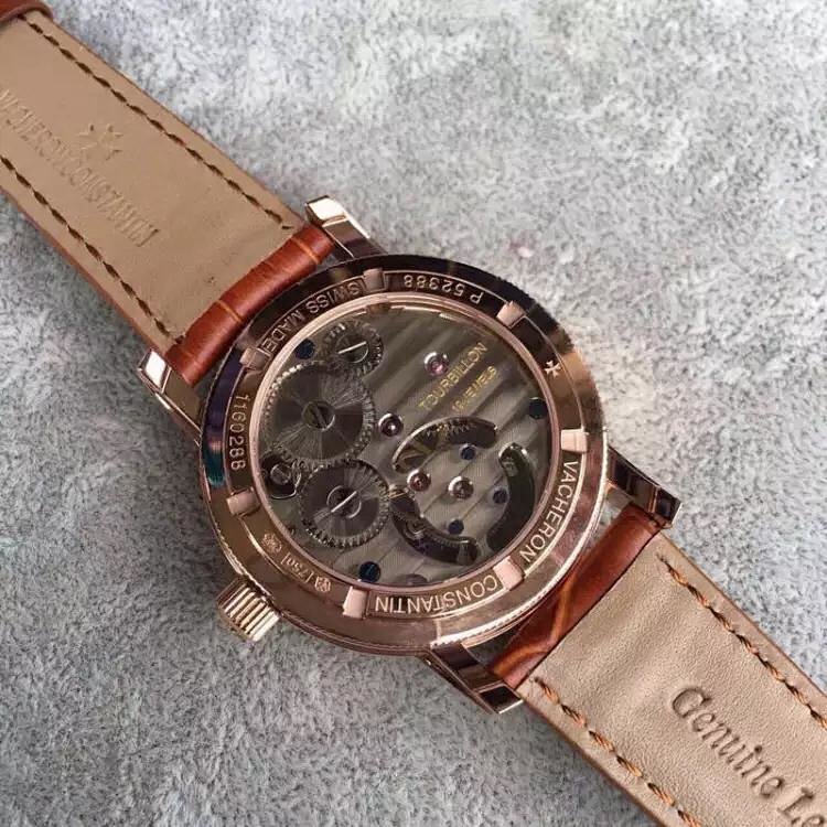 江诗丹顿顶级真陀飞轮系列左边玻璃 江诗丹顿马耳他包金陀飞轮复刻表￥4880.00 第6张