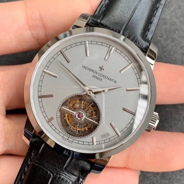 最新力作江诗VC传承系列6000T00042mmX12mm 江诗丹顿陀飞轮复刻￥4880.00 第3张