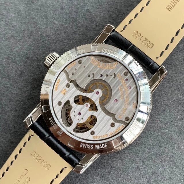 最新力作江诗VC传承系列6000T00042mmX12mm 江诗丹顿陀飞轮复刻￥4880.00 第7张