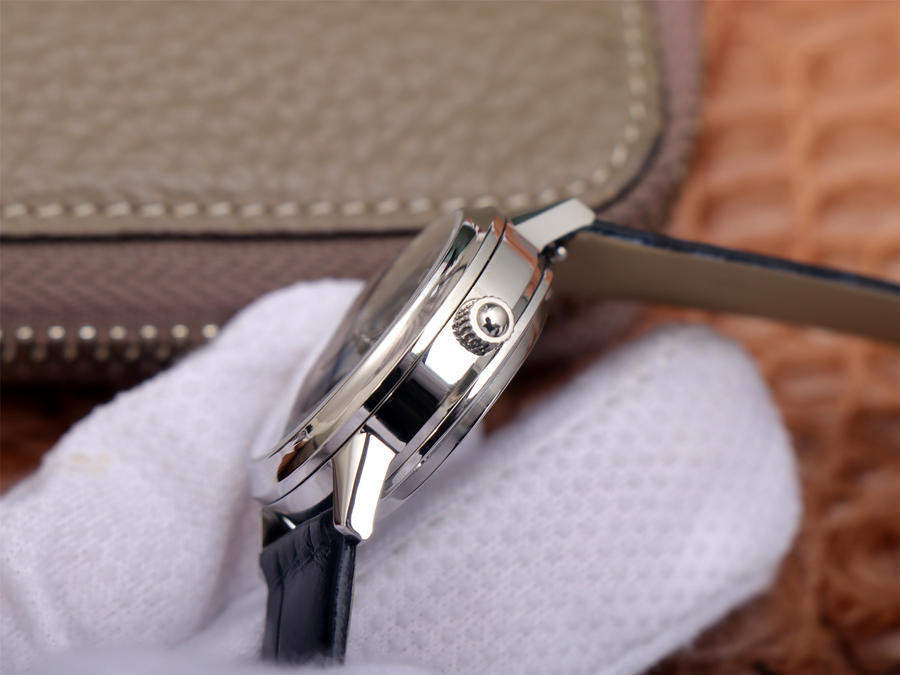 高仿积家约会系列蓝盘女表 MG厂出品 日月星辰￥3180 第5张