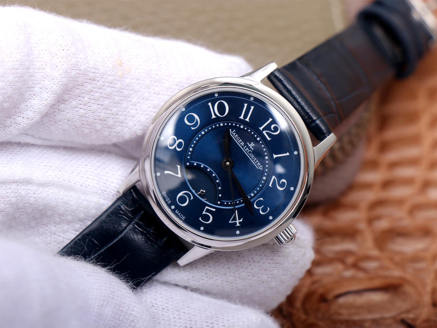 高仿积家约会系列蓝盘女表 MG厂出品 日月星辰￥3180 第3张