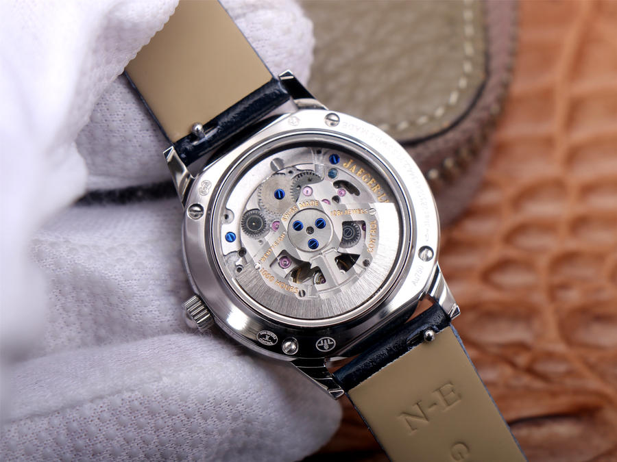 高仿积家约会系列蓝盘女表 MG厂出品 日月星辰￥3180 第8张