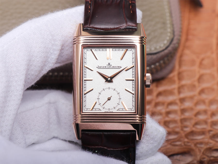 仿积家男士机械表 MG厂积家翻转系列3902420￥3180 第1张