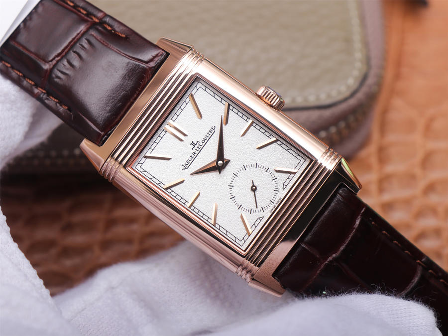 仿积家男士机械表 MG厂积家翻转系列3902420￥3180 第3张