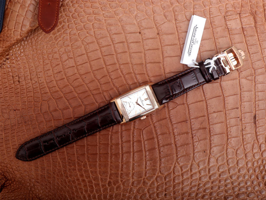 仿积家男士机械表 MG厂积家翻转系列3902420￥3180 第12张