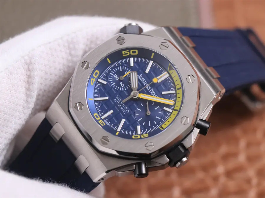 高仿爱彼手表价格图片 tw厂爱彼皇家橡树离岸型26703ST.OO.A027CA.01 蓝莓￥3980